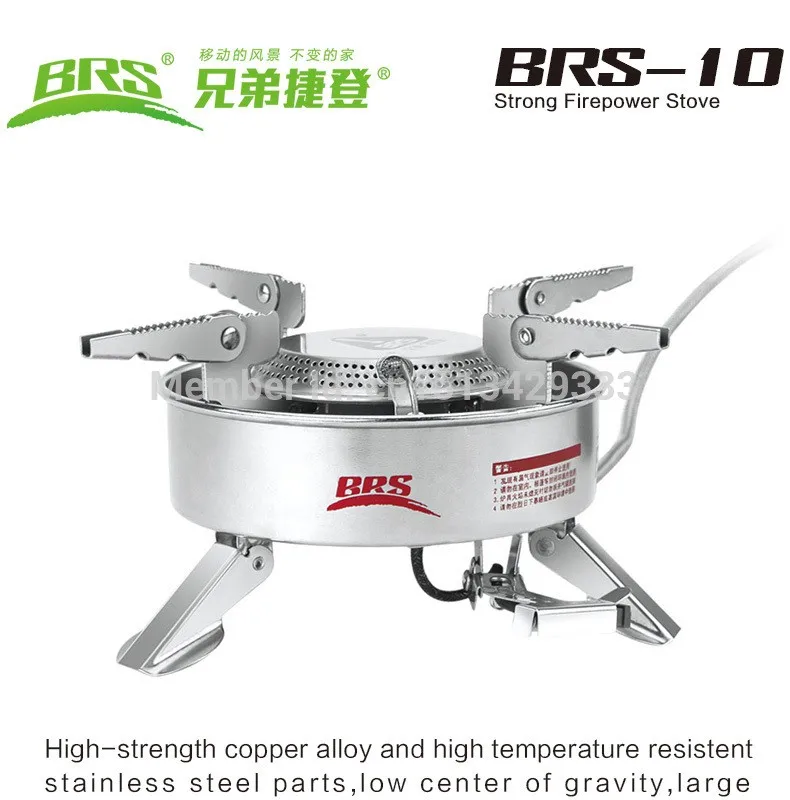 BRS-10 сильный огневой мощи кемпинг газовая плита газовая горелка