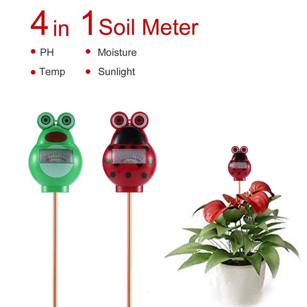 

Portable Crops Measure Earth PH Soil Tester Temperature Multifunction Soil Measuring Instrument