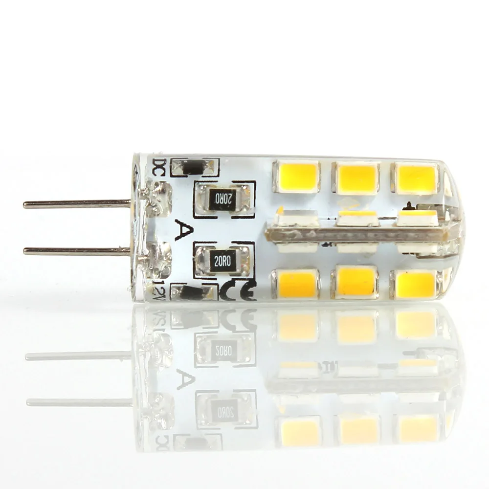 15 шт./лот светодиодный G4 2835 SMD 6 Вт AC/DC 12 V G4 24 светодиодный лампа галогеновая лампа g4 светодиодный 12 v светодиодный лампы Гарантия 2Y освещения для студии фотографии