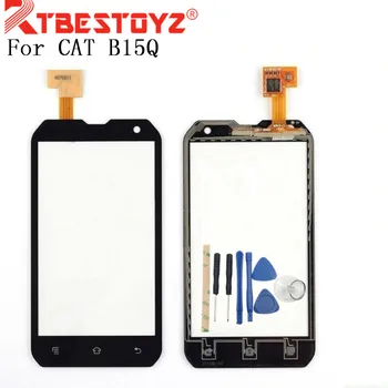 

RTBESTOYZ Touchscreen For CAT B15Q 4.0 inch New Digitizer Touch Screen Panel Sensor Lens Glass Replacement + Tools