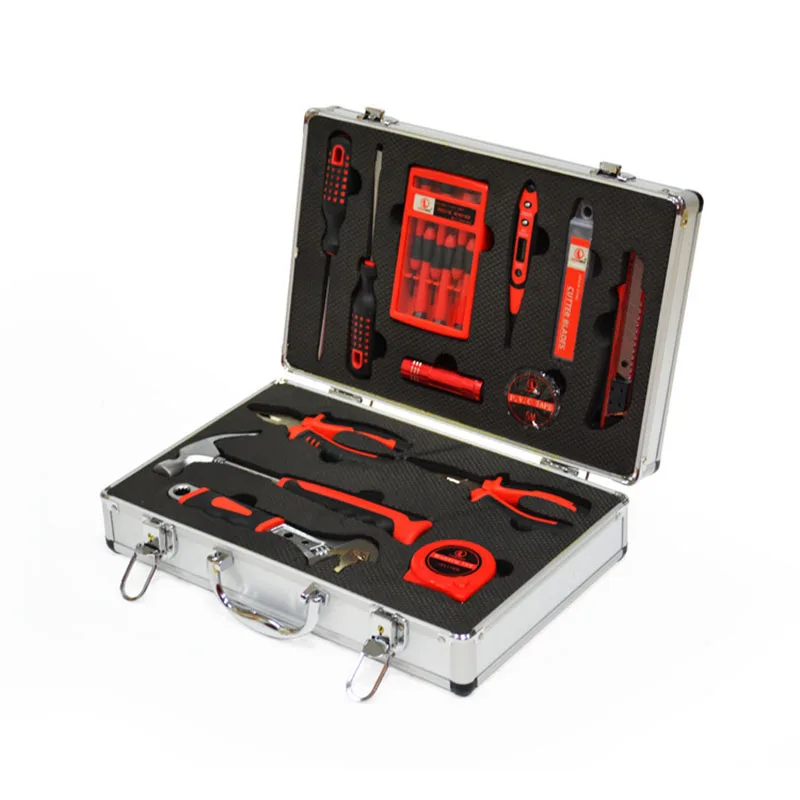 28 sets of high-grade aluminum box hardware tool set kit toolbox 28 sets of high-grade aluminum box hardware tool set kit toolbox