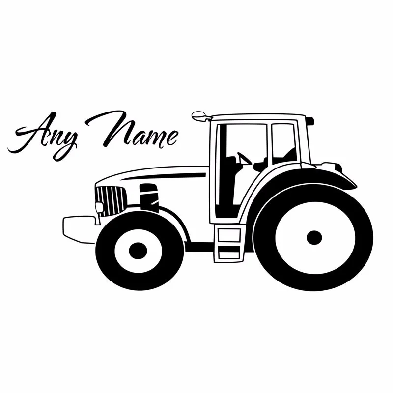 Tractor-Wall-Stickers-Cartoon-Kids-Bedroom-Wall-Decor-Stickers-Vinyl-Customized-Name-Wall-Decals (3)