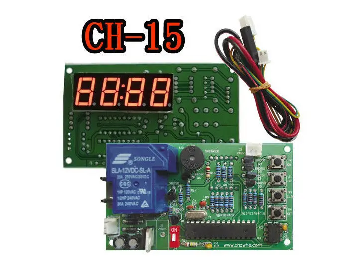 CH 15 coin operated USB time control Timer Board Power