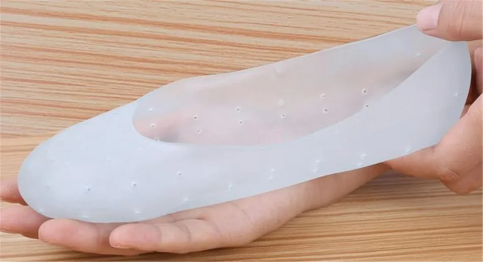 1 Pair New Silicone Gel Moisturizing Breathable Socks Foot Care