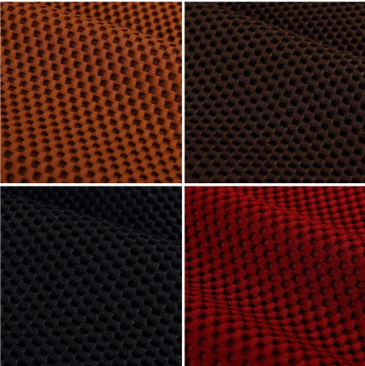

3d massage mesh cloth Car seat cover mesh vest fabric Sofa cushion cloth fabric high quality wholesale