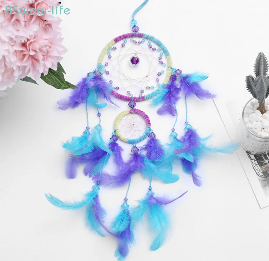

Blue Feather Decoration Room Decoration Gifts for Friends Festival Party Supplies