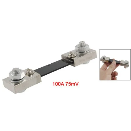 

Analogue Amp Meters 100A 75mV DC Current Divider Shunt