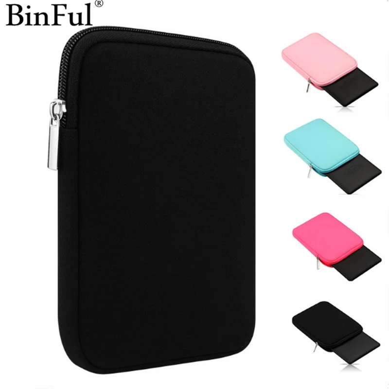 BinFul мягкий чехол для планшета сумка iPad Mini 1/2/3/4 Air 1/2 Чехол Pro 9 7 новый Kindle 6|bags for ipad