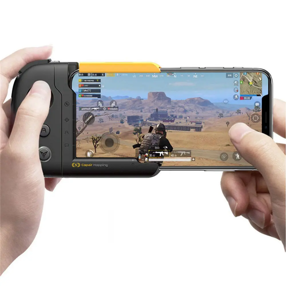 Goede Een hand gamepad controler Fysieke verbinding Smart 360 Graden Joystick voor Android amp; IOS systeem iphone 6 x 300 mah batterij