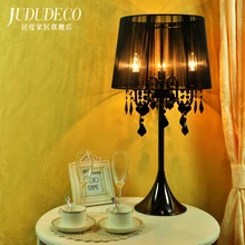 Европейский хрустальный стол, роскошная настольная лампа для учебы, ночник, прикроватная модель, дом для гостиной, Lamparas Lampe
