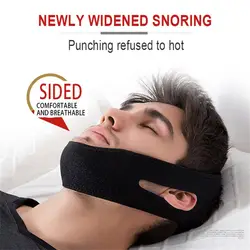 Удобные Для мужчин Для женщин Anti snore ремешок для подбородка для решения Стоп храпа для поддержания здоровья тела, апноэ сна подбородник