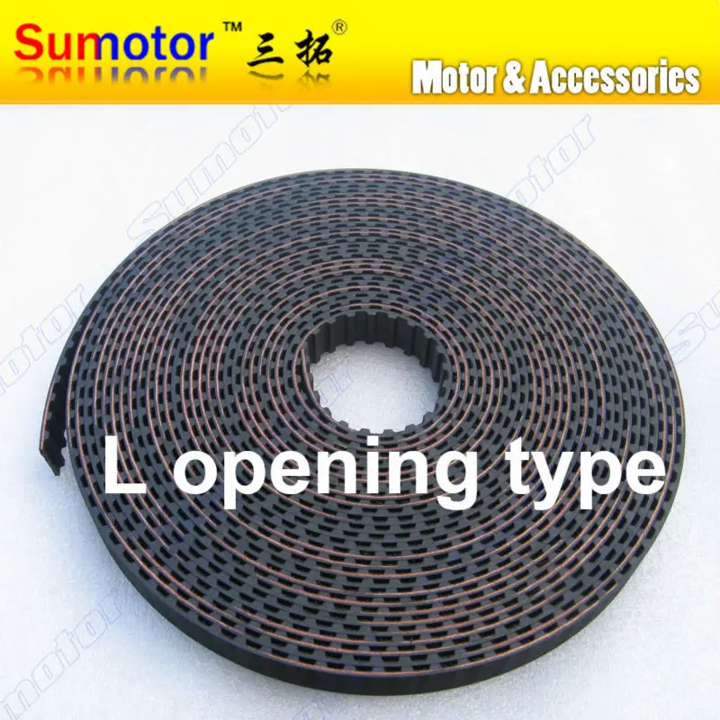 

1 meter L Pitch 0.375 inch Width 20mm Synchronous rubber opening Timing belt Endless for CNC 3D printer Engraving Machine Part