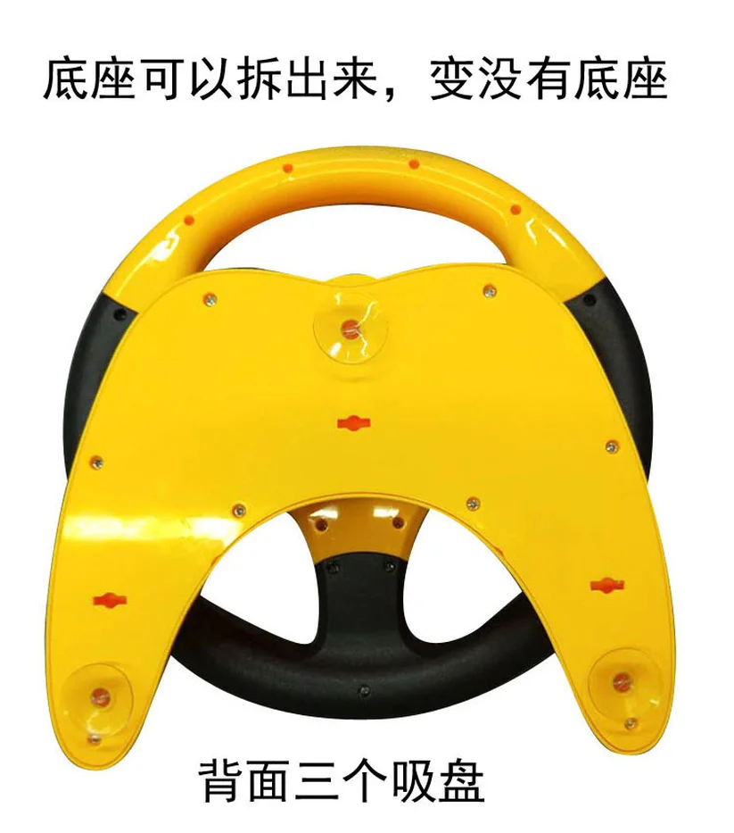 Baby Musical Simulation Steering Wheel - Light-Up Educational Toy for Children's Birthday, Toy Car Accessories for Boys image 6