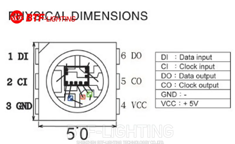 Светодиодные чипы SK9822 (аналогичные APA102) 10 ~ 1000 шт. IC SMD 5050 RGB для экрана ленты 5 в