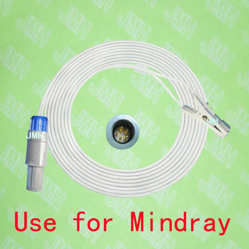 

Compatible with Redel 5PIN Mindray,Goldway,Pace tech,Biolight the Child and Adult ear or Animal tongue clip spo2 sensor.