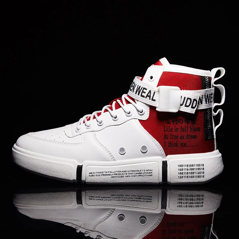 

YCXFLYER 2019 New Fashion Leisure Sneakers Men Vulcanize Shoes Flying Weaving Hard-wear Breathable Shock Absorption Sport Shoes