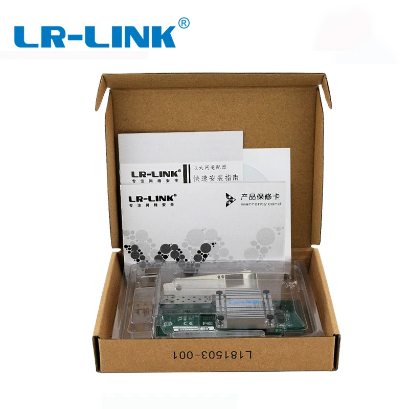LR LINK 6860AF SFP + 10 Гб Ethernet адаптер LAN карта PCI Express E волоконно оптическая сетевая