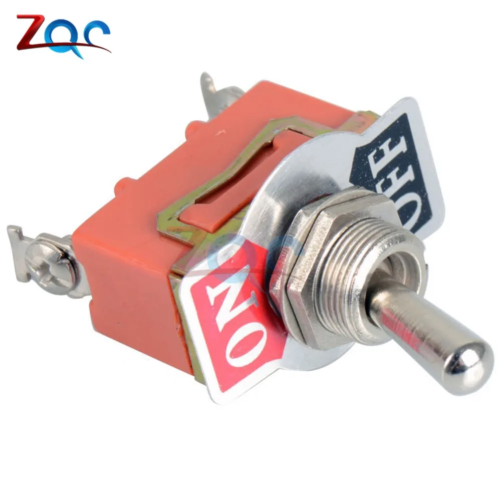 

Stainless Steel 12V Heavy Duty Toggle Flick Switch ON/OFF Car Dash Light Metal SPST