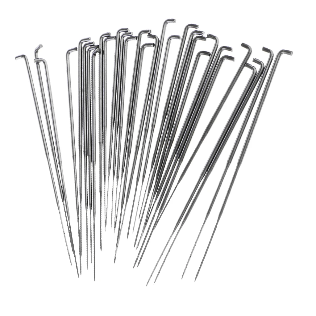 30pcs Mixed Sizes Felting Needles Wool Pin DIY Crafts For Wool Felt Kit Embroidery Craft