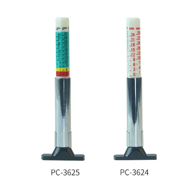 0-25 мм авто протектора цифровой датчик протектора Шаблон Линейка для замера глубины автомобиля велосипед мотор аксессуары для грузовиков контрольный тестер Индикатор измерения