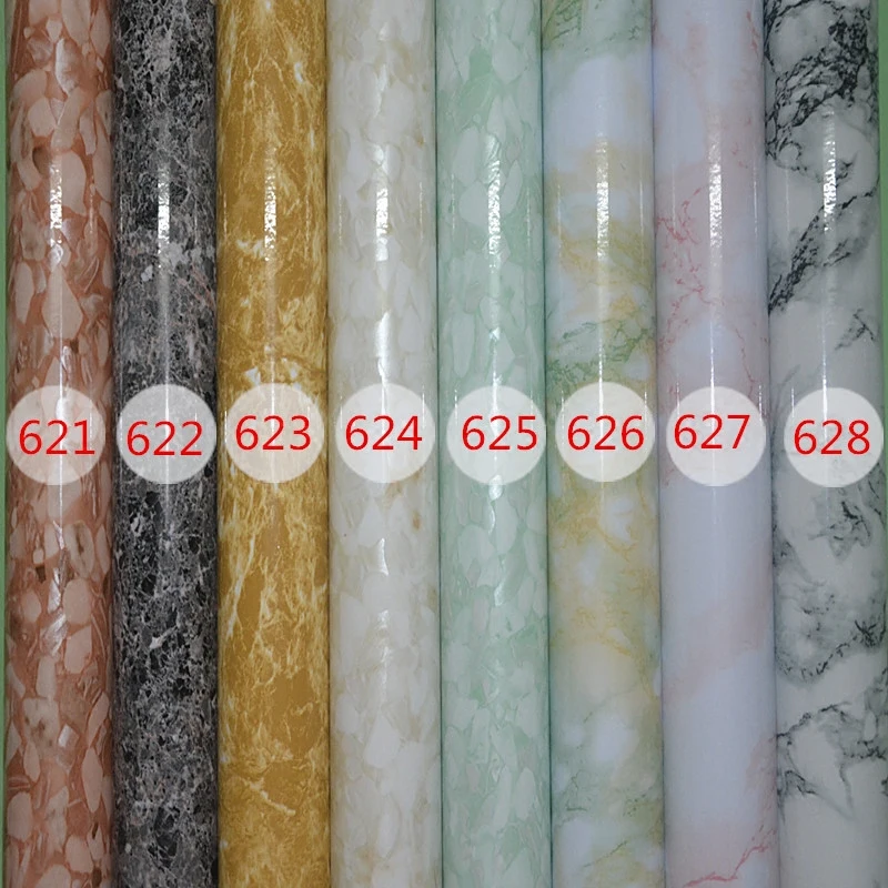 

Marble wallpaper adhesive waterproof wallpaper thickening furniture cabinet wardrobe hearth refurbished sticker Boeing film-223z