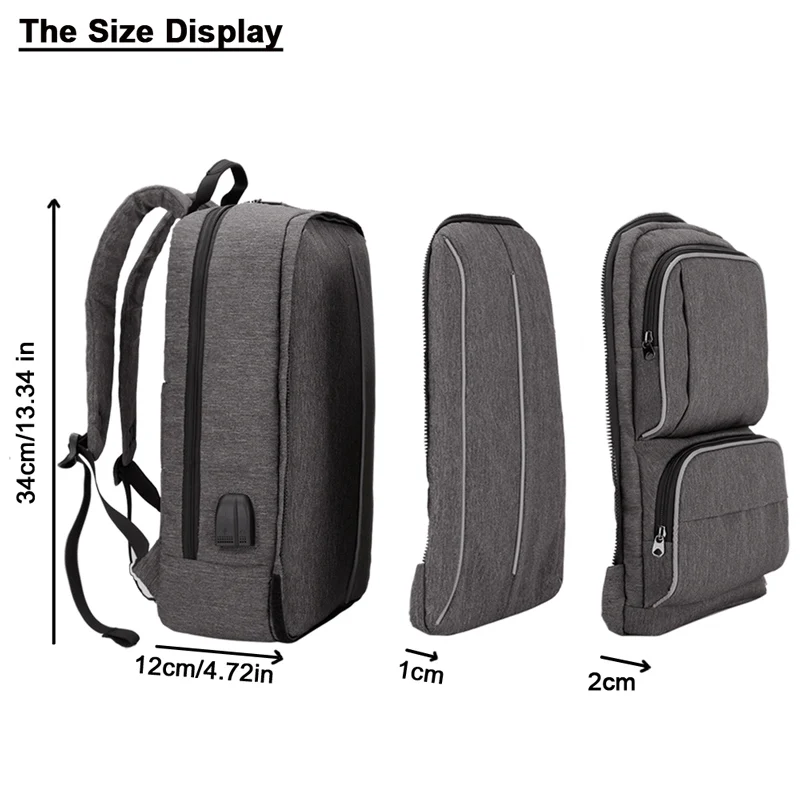 Mochila XQXA para hombres de 17 pulgadas para ordenador portátil Mochila escolar para adolescentes USB con auriculares carga viaje Mochila de gran capacidad gris Mochila XQXA para hombres de 17 pulgadas para ordenador portátil Mochila escolar para adolescentes USB con auriculares carga viaje Mochila de gran capacidad gris