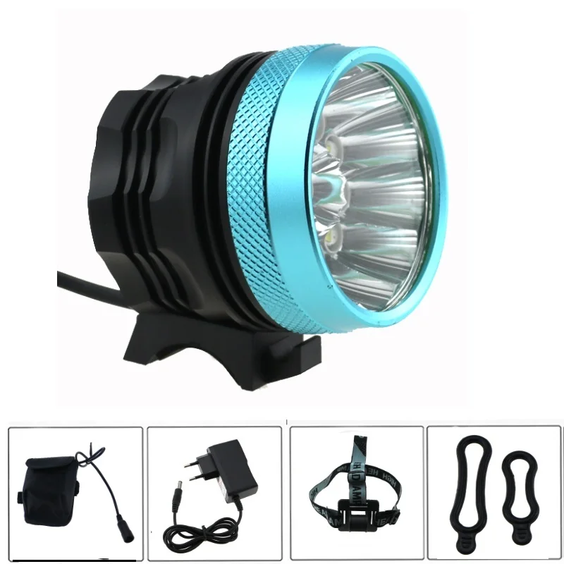9T6 bike light with 6x18650 battery pack  (1)