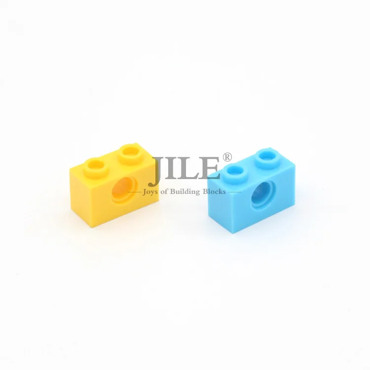 

Technic Brick 1 x 2 with Hole Thick Bricks Model Building Blocks Technic Parts Compatible 3700 Accessories Mechanical