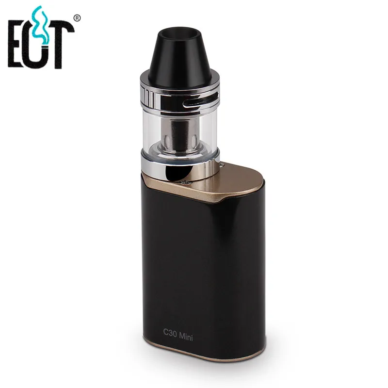 ECT C30 Mini Kenjoy Met Atomizer 2ml 22.5mm Box Mod Vapor Cigarette Hookah Electronic Cigarette E Cig Elektronik Sigara Shisha