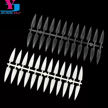 

High quality 20pcs Nature Clear False Nail Art Tips Sticks Color Polish Display Fan Practice Board Manicure Material Nails Tools