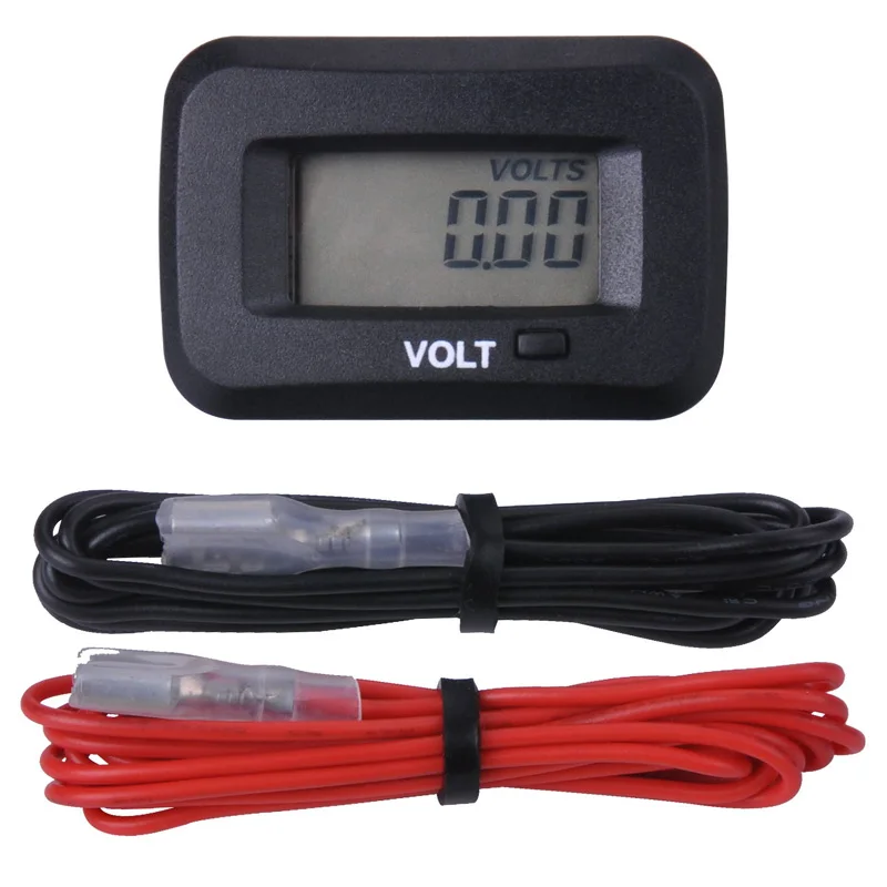 

Waterproof Digital LCD Voltmeter Voltage Meter Gauge for generator robot milking ATV Tractor TRIMMER Marine sprayers RL-HM038V