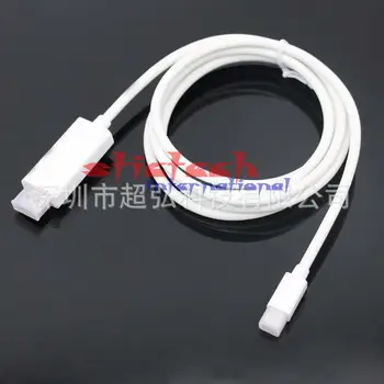 

by dhl or ems 50pcs 1.8m Mini DisplayPort Display Port mini DP Male to HDMI Male Converter cable For Apple Mac