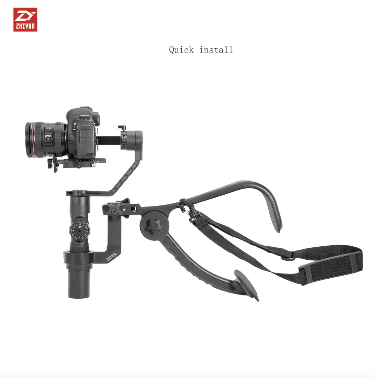 ZHIYUN Crane 2 Gimbal аксессуары трансмаунт плечевой держатель Риг ручка держатель аналогичный Easyrig ReadyRig Atalas