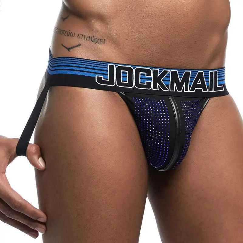 JOCKMAIL сексуальное мужское нижнее белье Jockstrap jock strap jockstrap s cuecas трусы танга для геев