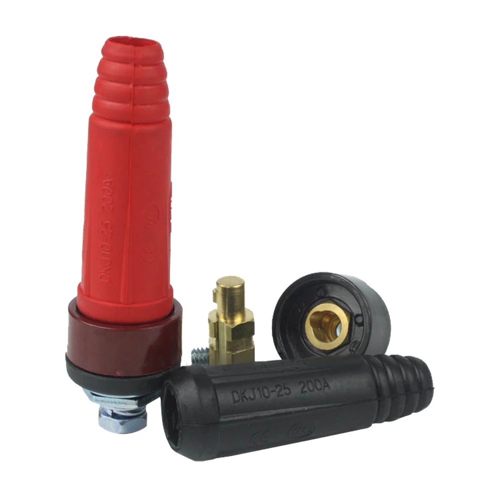 

DKJ10-25 Cable Plug Welding Male Connector Dinse style connection for positive lock JDH99