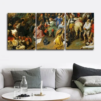 

European classical style Wall Picture Posters and Print Canvas Painting Calligraphy Decor for Living Room Home Decor Frameless