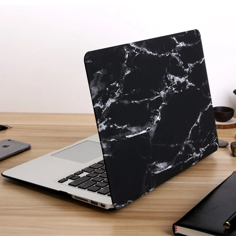 

Marbled road laptop case Waterproof PC case for macbook pro 13 15 11.6 mac book air 13 case No Zipper Fasion notebook Cases