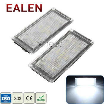 

EALEN 1Pair Car LED License Plate Lights For BMW 7Series E65 E66 Accessories no error White SMD LED Number Plate Lamp Bulb Kit