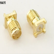 20 шт. РЧ разъем SMA female печатная плата SMD Разъем патч сиденье антенна сигнала коаксиальный РЧ-разъем адаптера