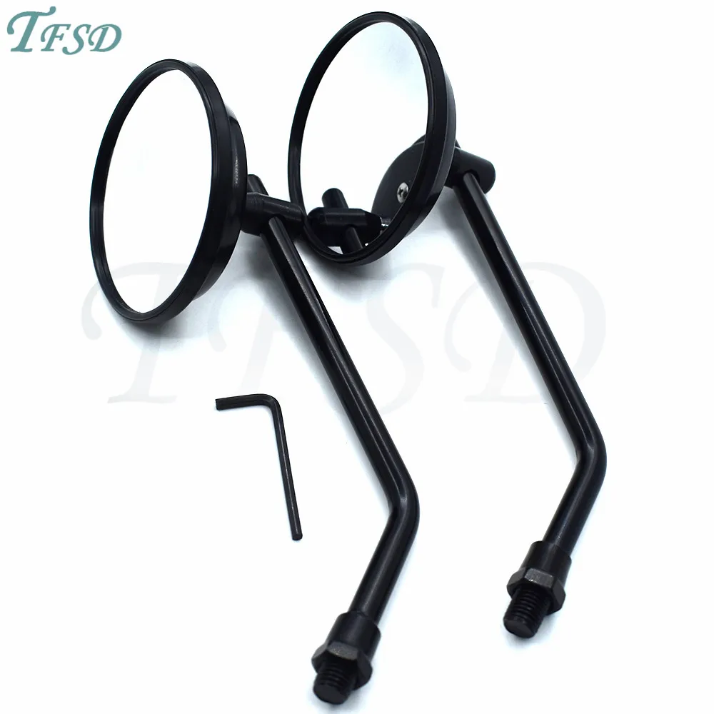 

Universal 10 mm motorcycle rearview mirror scooter bicycle motorbike side mirror for Ducati Honda Suzuki Kawasaki Yamaha Triumph