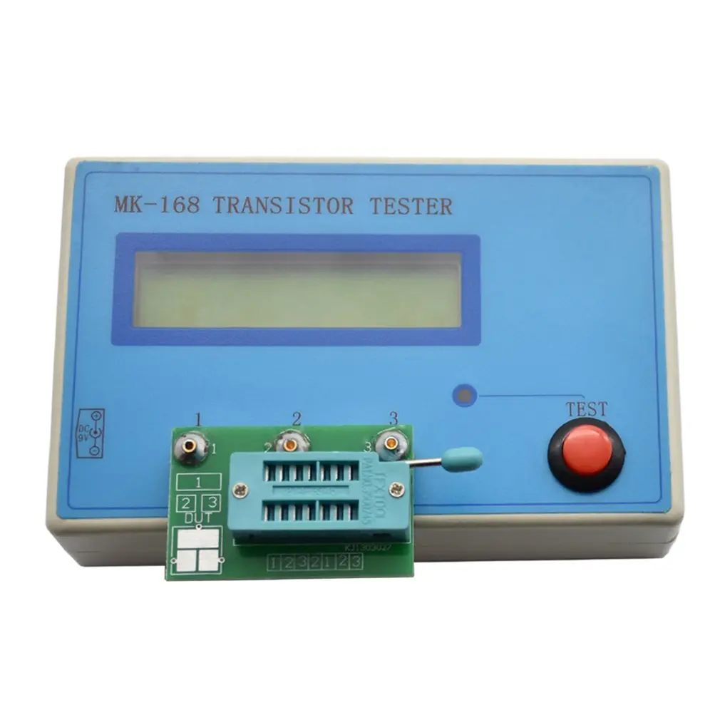 

New Arrival MK-168 TR\LCR\ESR Transistor LCR ESR Tester Semiconductor Device Analyzer
