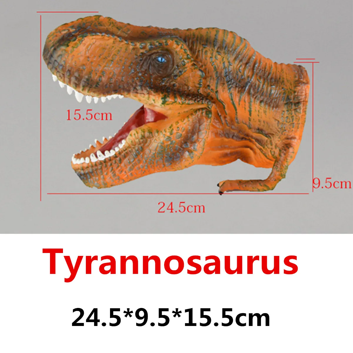 Реалистичный динозавр фигурки Куклы для театра марионеток перчатки мягкий клей резиновая голова животного действие палец