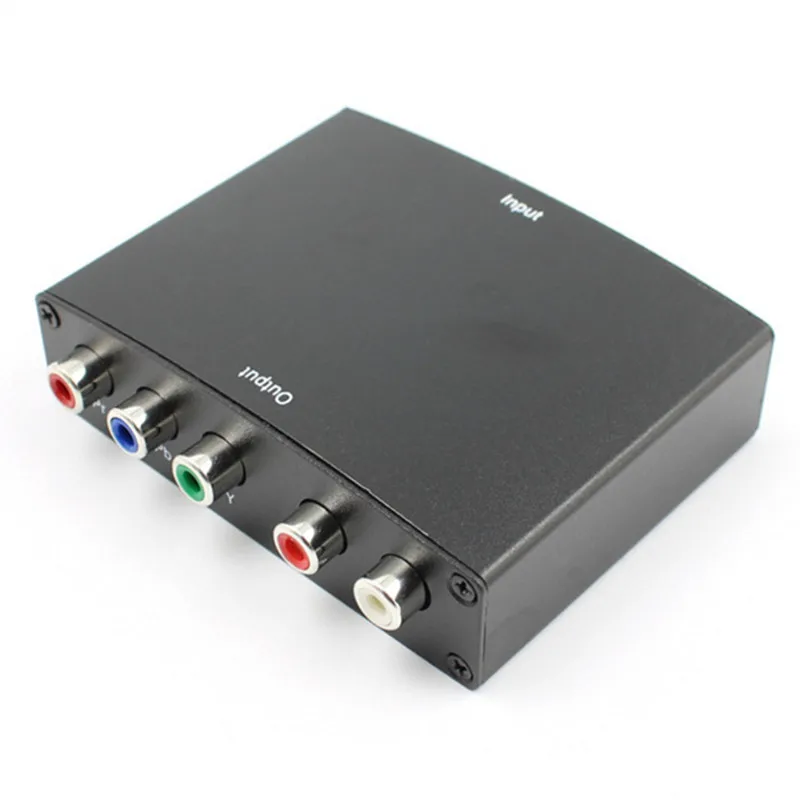 HDMI A YPBPR RGB Converter Video Component e R/L Audio Adapter Converter Per TV HD 1080 P