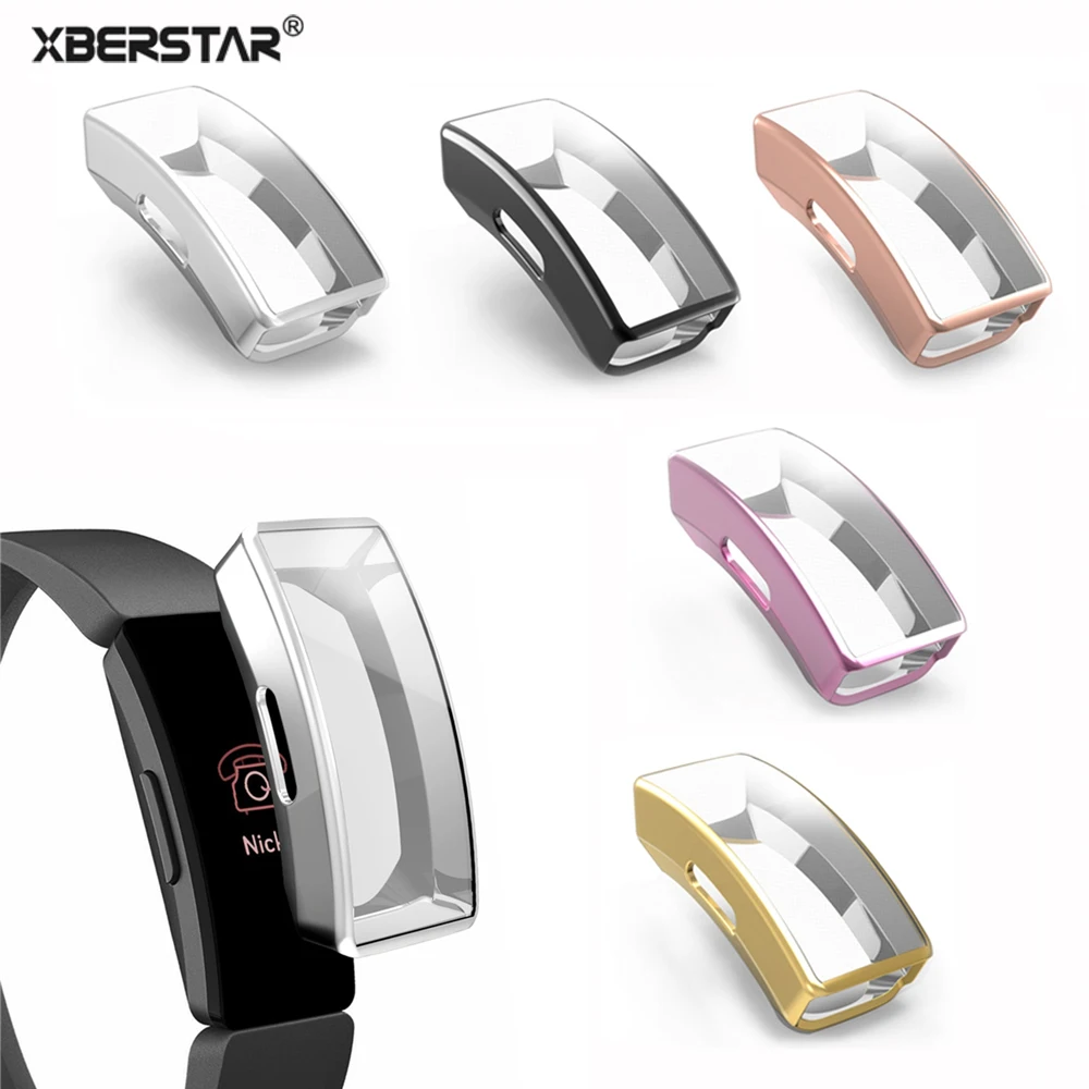 

TPU Protective Watch Case For Fitbit Inspire Smartwatch Ultra Thin Shock-proof Case Cover Shell Anti-collision Scratch-proof