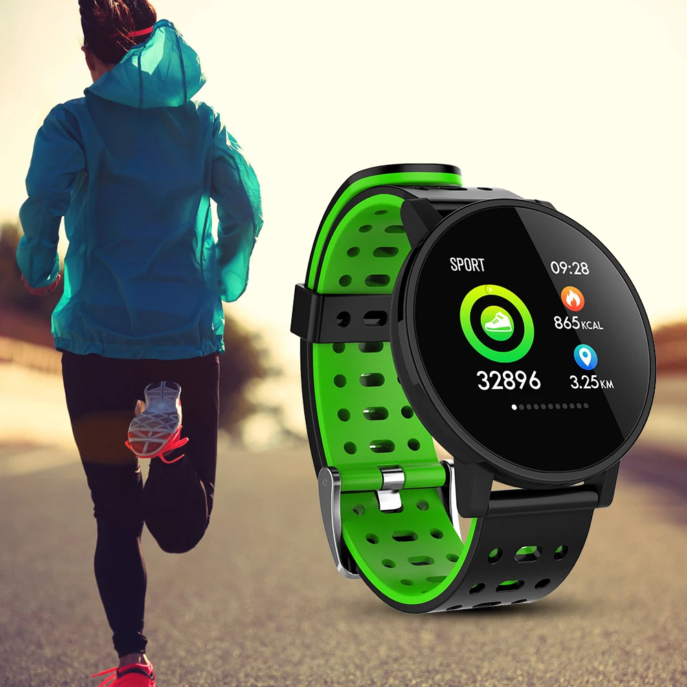 Timethinker T3 мужские Смарт часы Reloj Hombre спортивные Relogio кровяное давление монитор