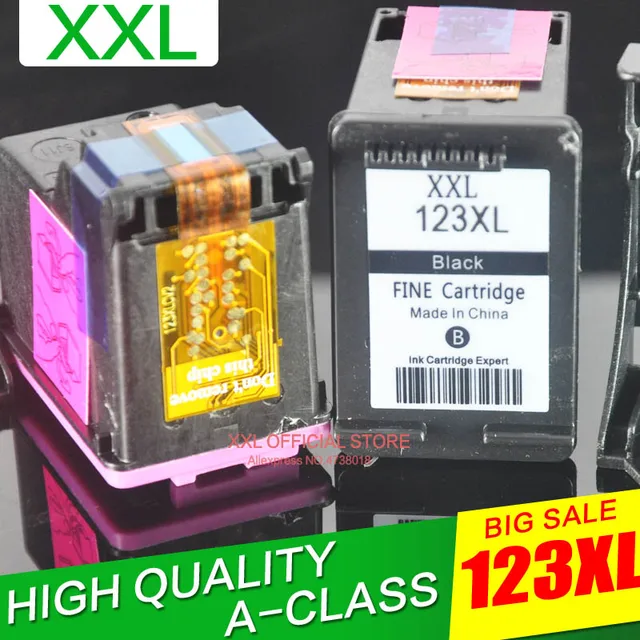 123xl Ink Cartridge Compatible For Hp 123 Xl Deskjet 1110