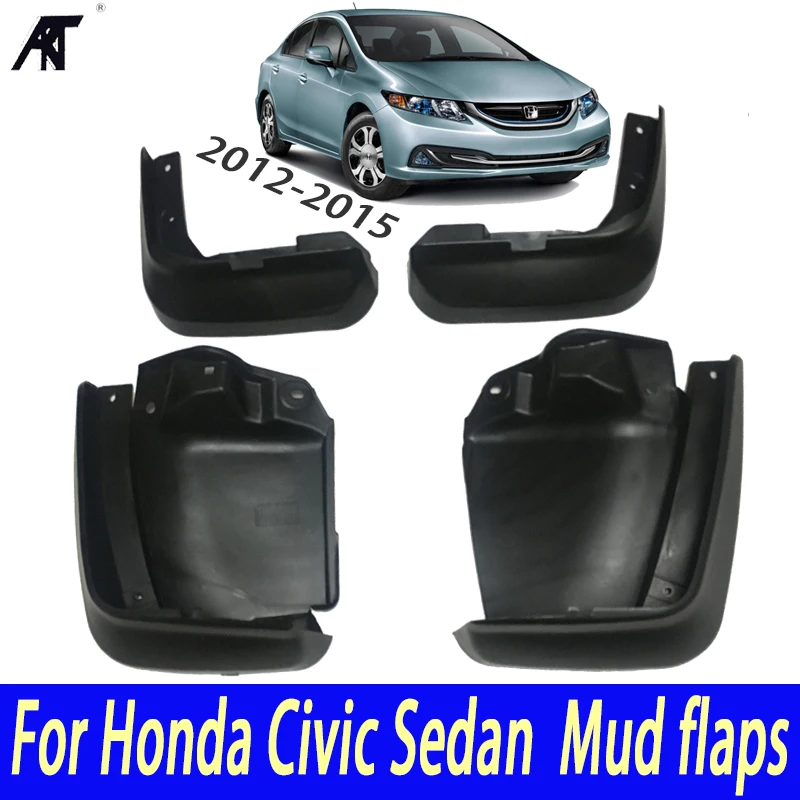 Mud Flaps For Honda Civic Sedan 2012 2015 Mudflaps Splash Guards Front