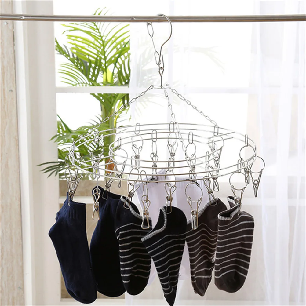 Buy 20 Clips Stainless Steel Swivel Clothes Pegs