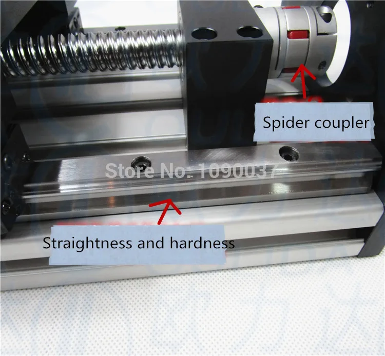 Высокая точность GX155 * 150 Ballscrew 1605 100 мм путешествия линейная Руководство + Nema 23 шаговый двигатель с ЧПУ этап Линейное движение Moulde Линейный