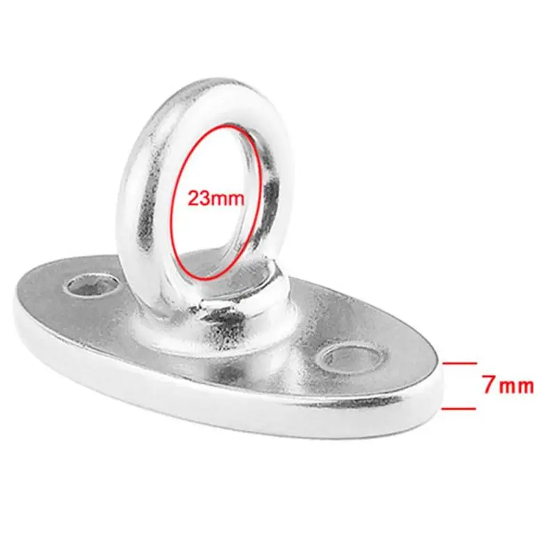 Stainless Steel Fixed Plate Hook Sandbag Swing Chair Hammock Hanging Hooks Spring Heavy Duty 500kg Capacity